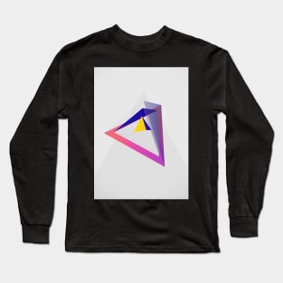 Pyramid Color Hoch Long Sleeve T-Shirt